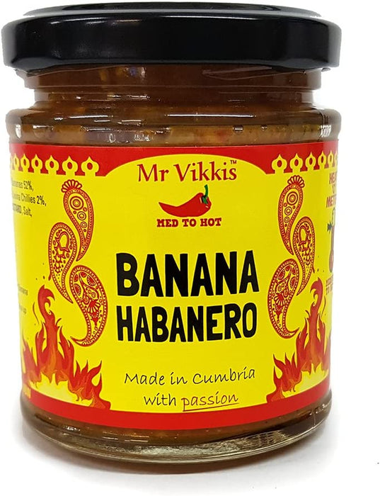 Mr Vikki's Banana Habanero 220g
