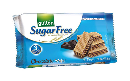 Gullon Sugar Free Wafer Chocolate 180G - World Food Shop