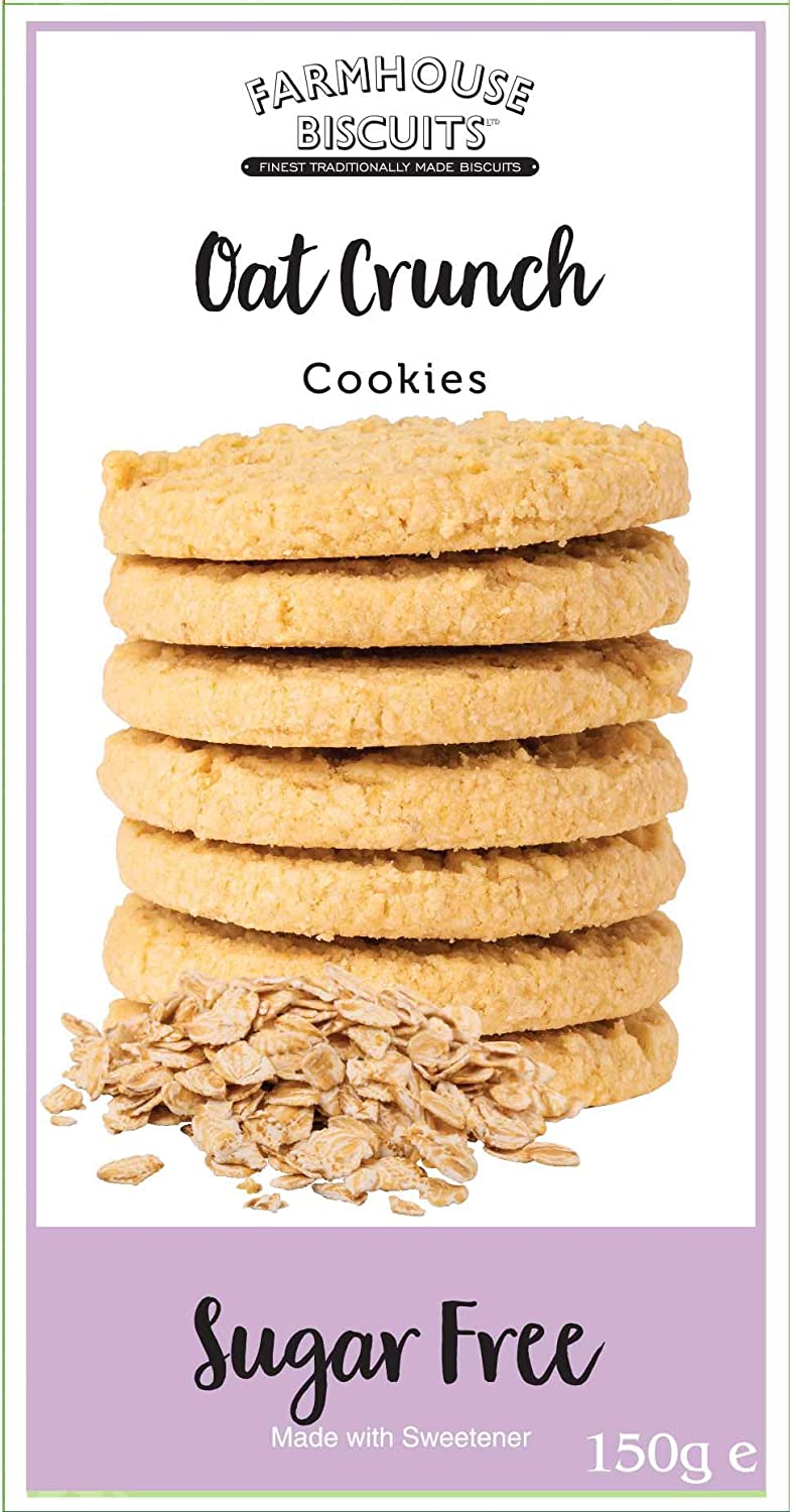 Farmhouse Sugar Free Oat Crunch Cookies 150G