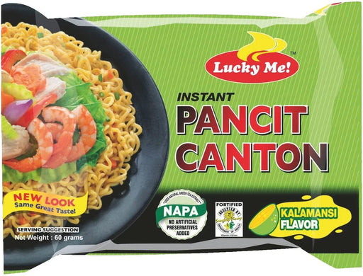 Lucky Me Pancit Canton Kalamansi Instant Noodles 60G - World Food Shop