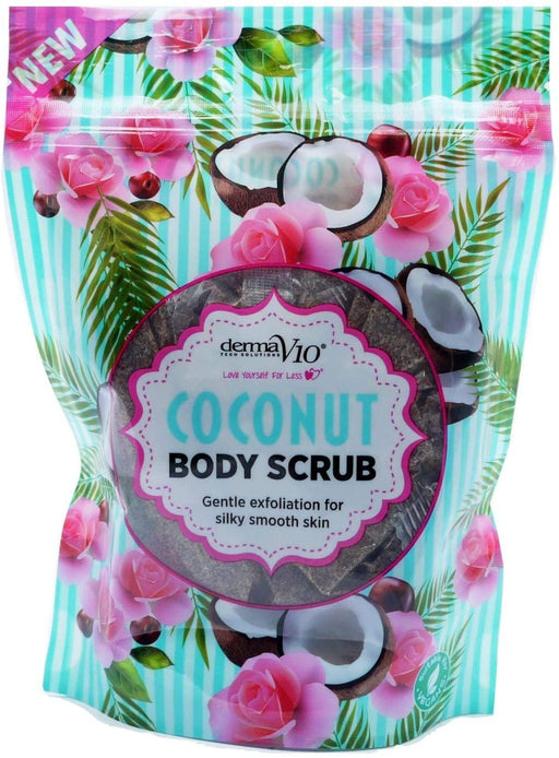 Derma V10 Coconut Body Scrub 200G - World Food Shop
