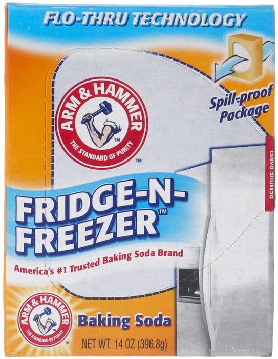 Arm & Hammer Pure Baking Soda Fridge Freezer 397g 14oz