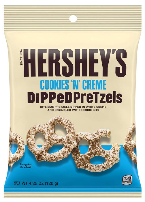 Hershey'S Cookies 'N' Creme Dipped Pretzels 4.25oz