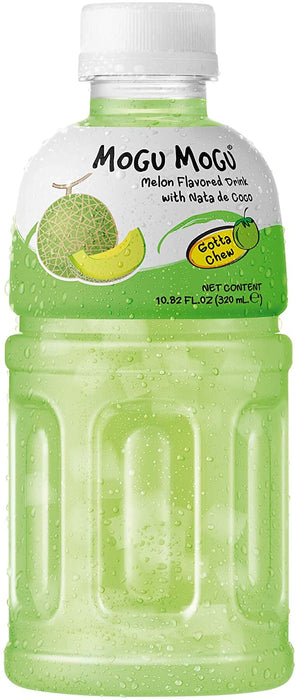 Mogu Mogu Drink With Nata De Coco Melon Flavour 320Ml