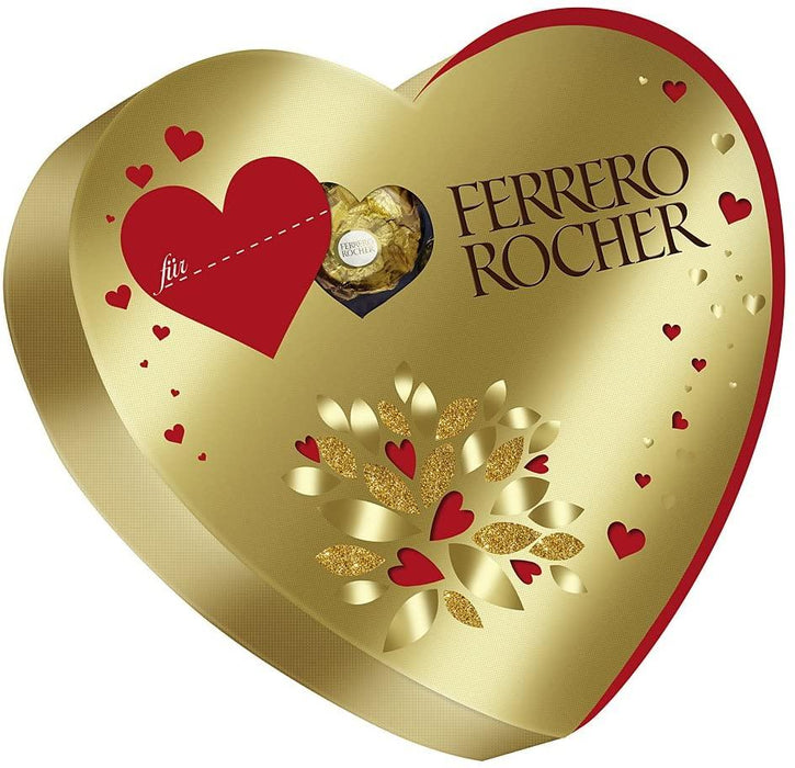 Ferrero Rocher Heart 10Pcs (125G) - World Food Shop