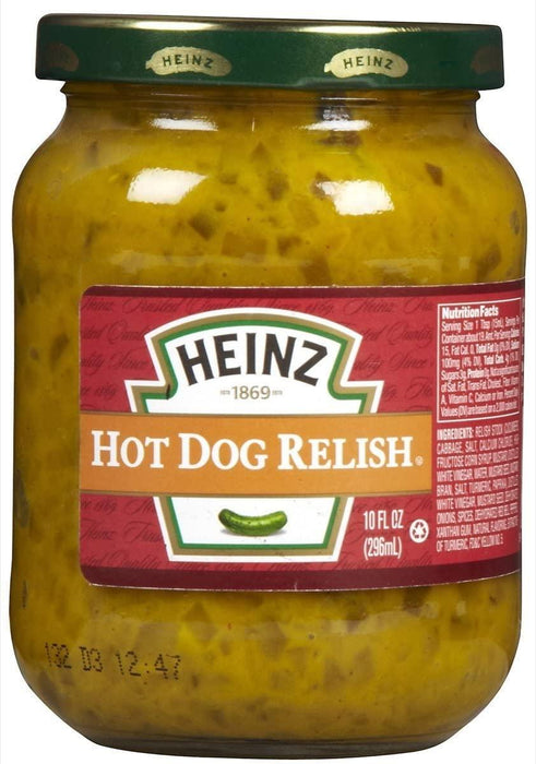 Heinz Hot Dog Relish 10Oz - World Food Shop