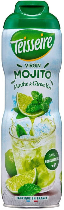 Teisseire Virgin Mojito Mint Syrup With Lime 60Cl - World Food Shop