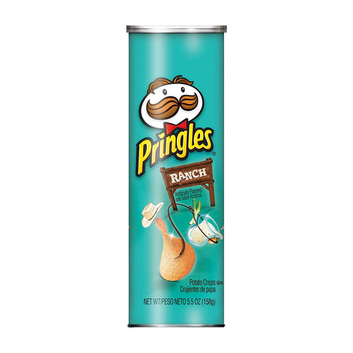 Pringles Ranch Crisps 5.5Oz - World Food Shop