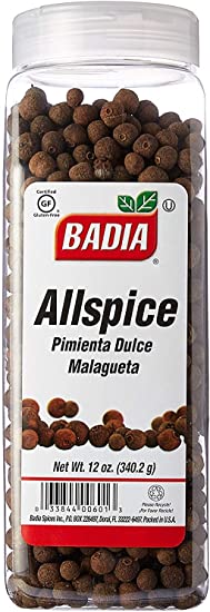 Badia Allspice (Pimento) Whole 340.2G (12oz)