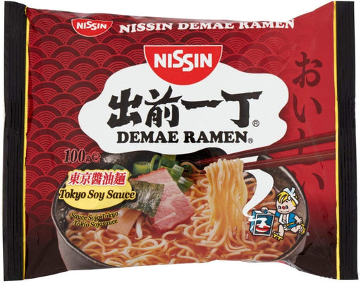 Nissin Demae Ramen Tokyo Soy Sauce 100G - World Food Shop