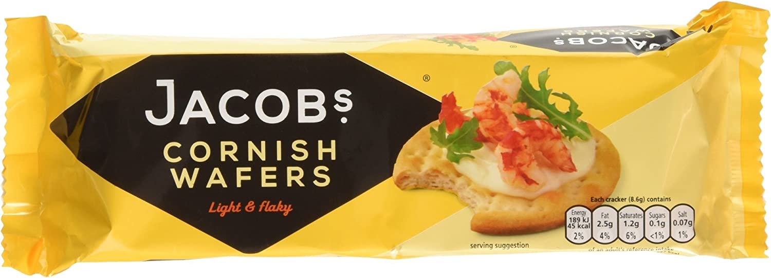 Jacobs Cornish Wafers 150G