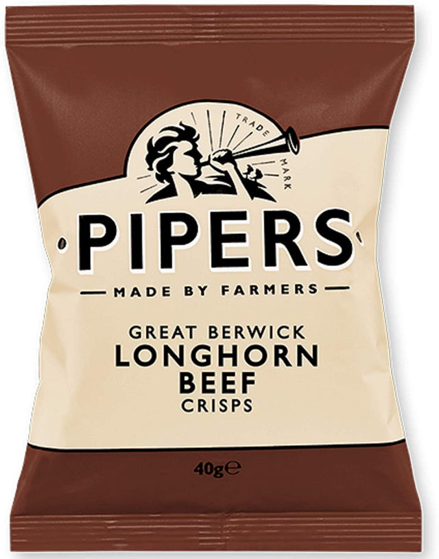 Pipers - Great Berwick Longhorn Beef 40G - World Food Shop