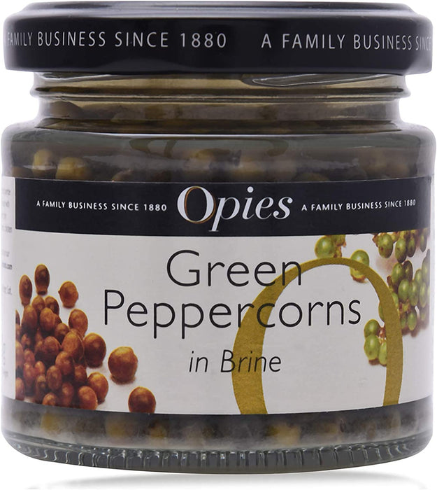 Opies Green Peppercorns In Brine 115G