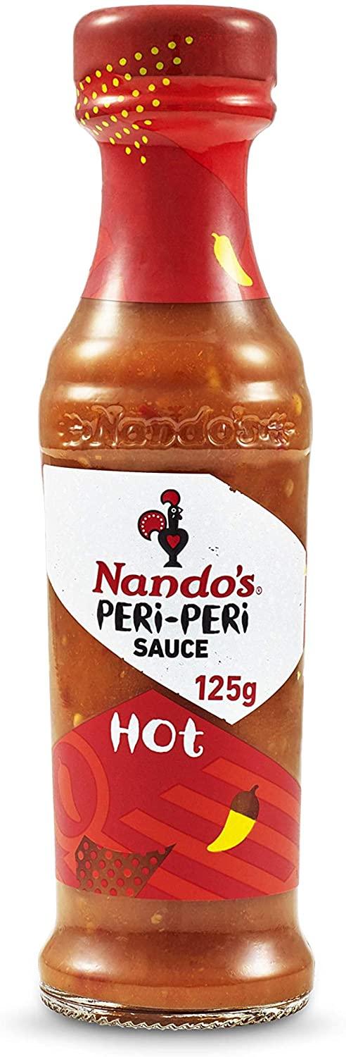 Nandos Hot Peri-Peri Sauce 125G - World Food Shop