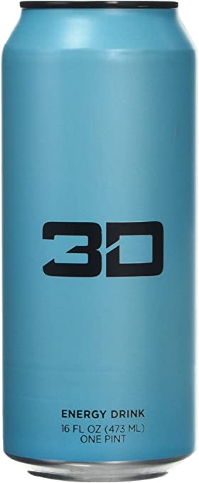 3D Energy Berry Blue 473ML