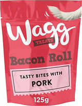 Wagg Dog Treats Bacon Roll 125G