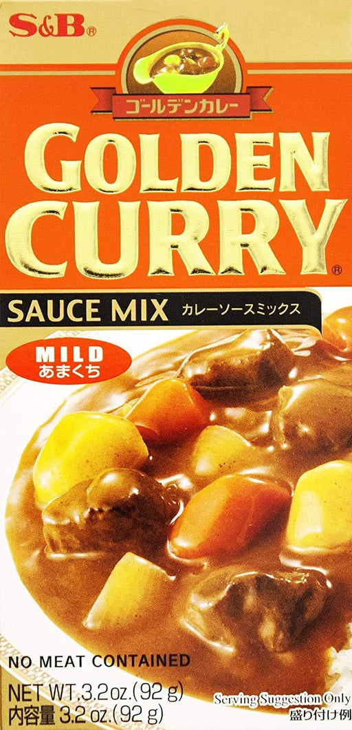 S&B Golden Curry Mild 92G - World Food Shop