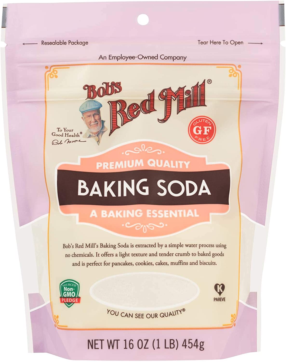 Bob'S Red Mill Baking Soda 454G (16Oz)