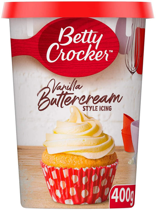 Betty Crocker Vanilla Buttercream Style Icing 400G - World Food Shop