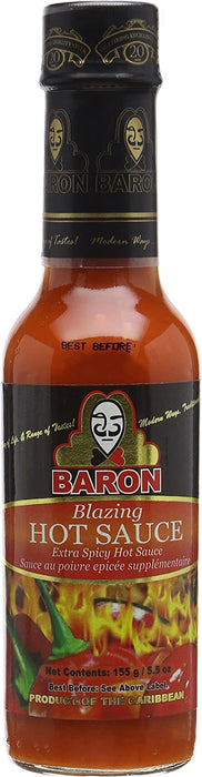 Baron Blazing Hot Sauce 144ML
