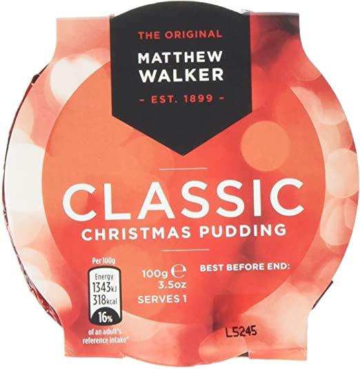 Matthew Walker Classic Christmas Pudding 100G - World Food Shop