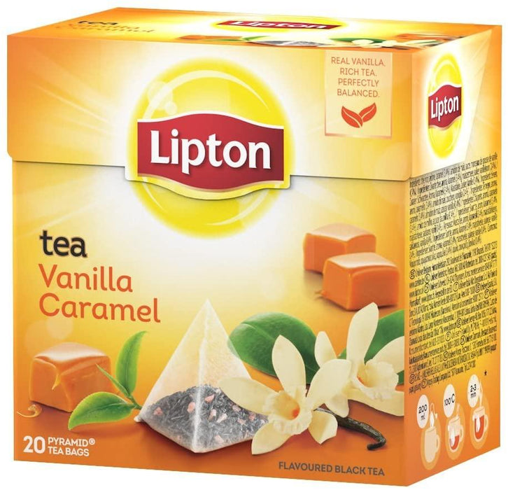 Lipton Tea Vanilla & Caramel 20S - World Food Shop