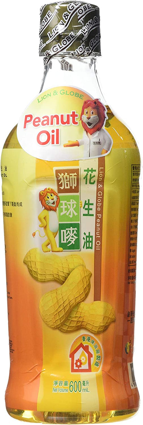 Lion And Globe Peanut Oil 600ML (Case of 24)