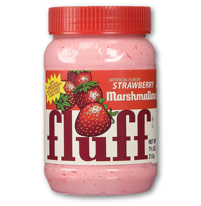 Marshmallow Fluff Strawberry 7.5Oz - World Food Shop