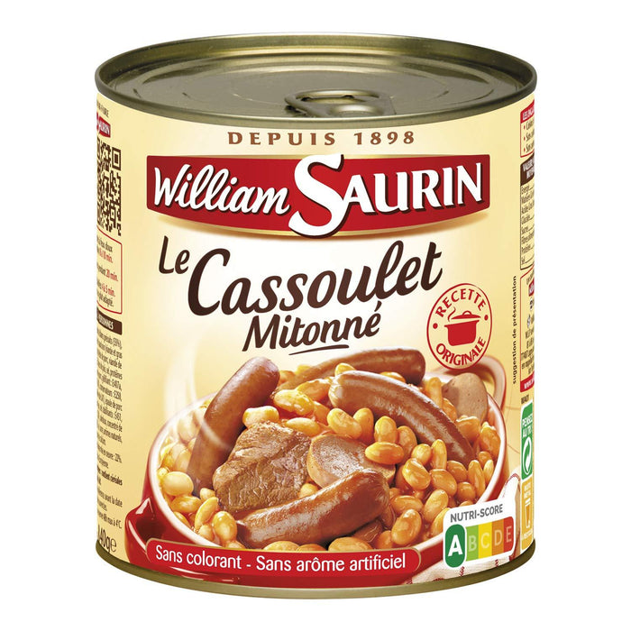 William Saurin Cassoulet 840G - World Food Shop