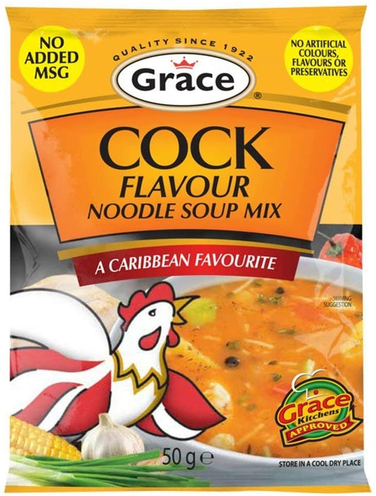 Grace Cock Flavour Soup Mix 50G