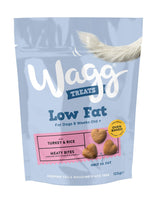 Wagg Low Fat Treats Turkey 128G