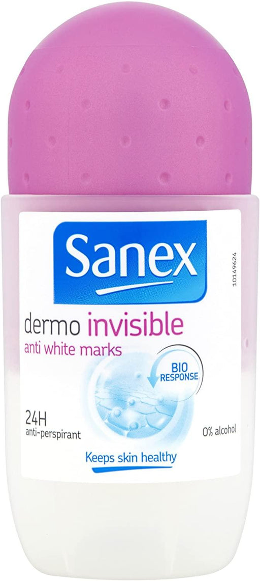 Sanex Dermo Invisible Roll-On Deodorant 50Ml - World Food Shop
