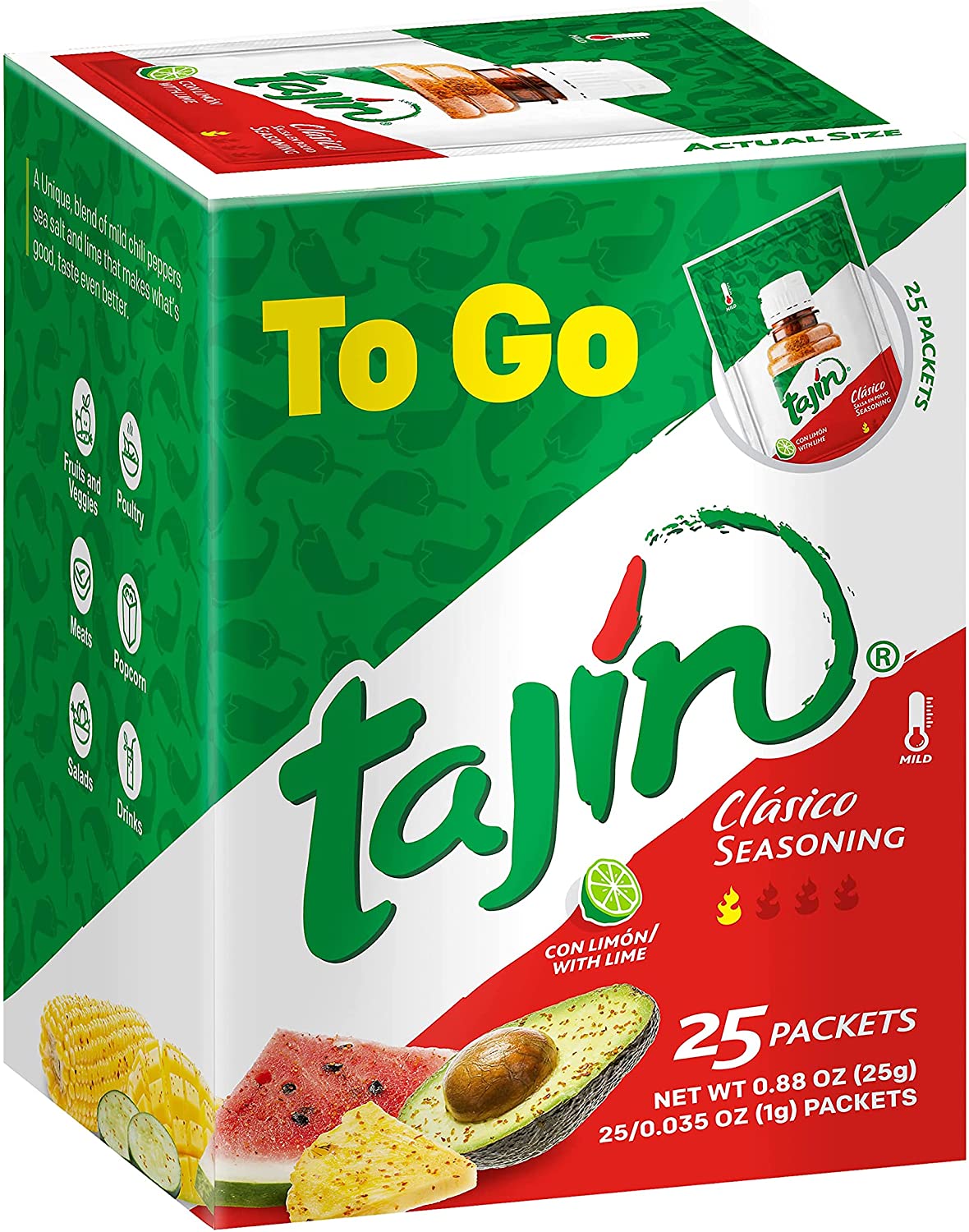 Tajin to Go 25 Packets