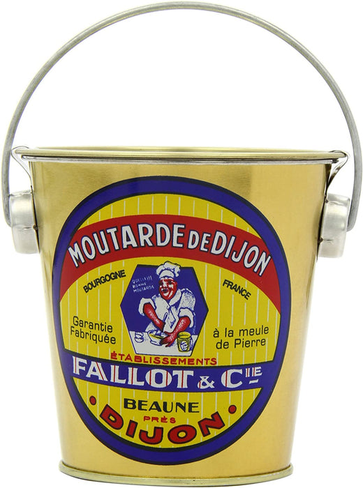 Fallot Dijon Mustard In Metal Gift Bucket 450G