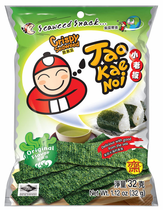 Tao Kae Noi Original Crispy Seaweed 32G