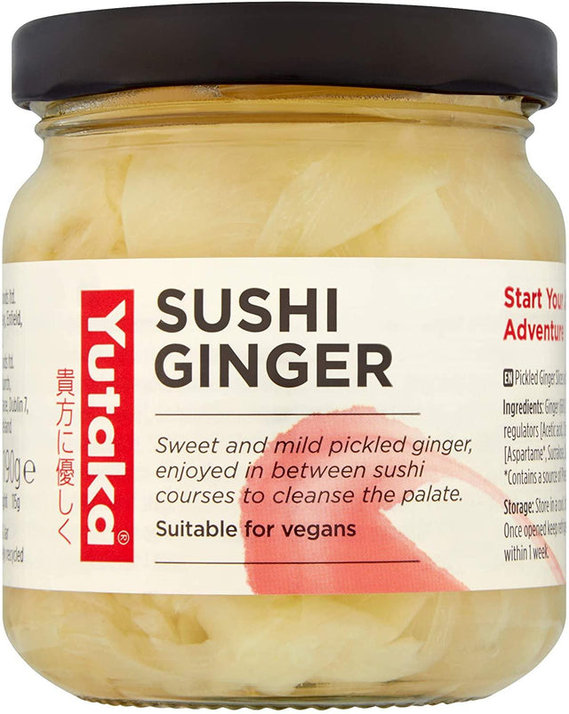 Yutaka Sushi Ginger 190G - World Food Shop
