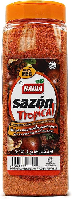 Badia Sazon Tropical With Coriander Annato 793.8g (1.75 Lbs)