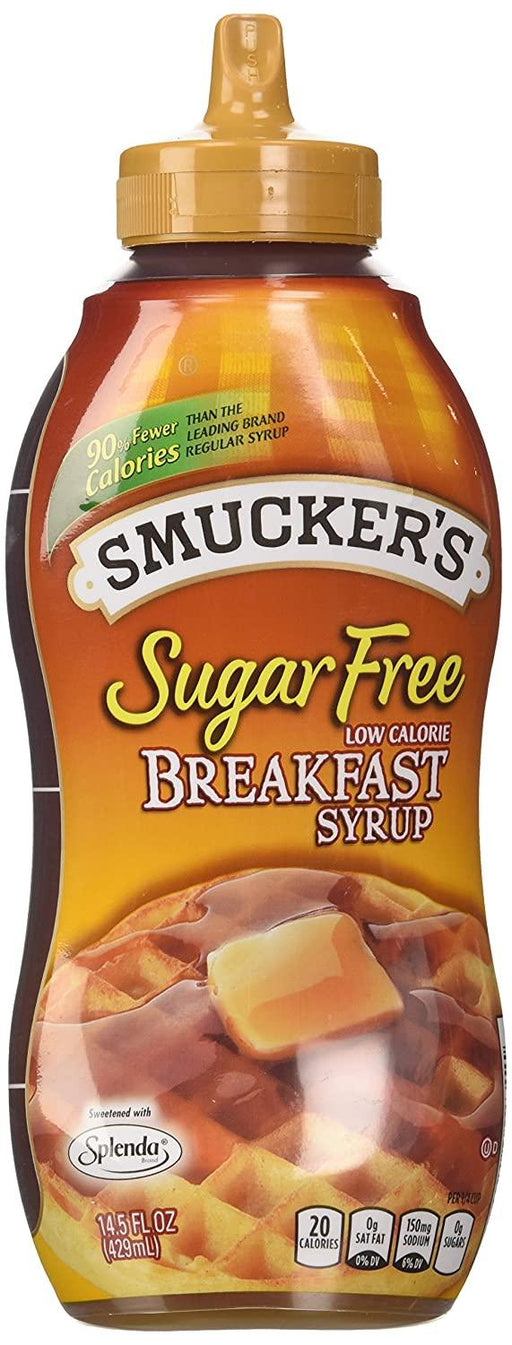 Smuckers Sugar Free Breakfast Syrup 14.5Oz - World Food Shop
