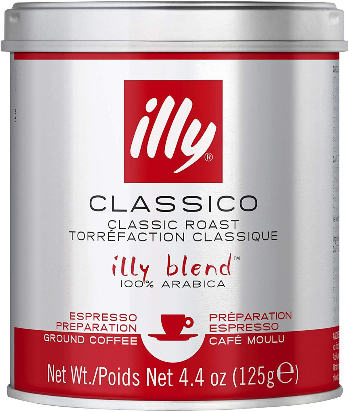 Illy Classico Espresso Ground Coffee 125G - World Food Shop