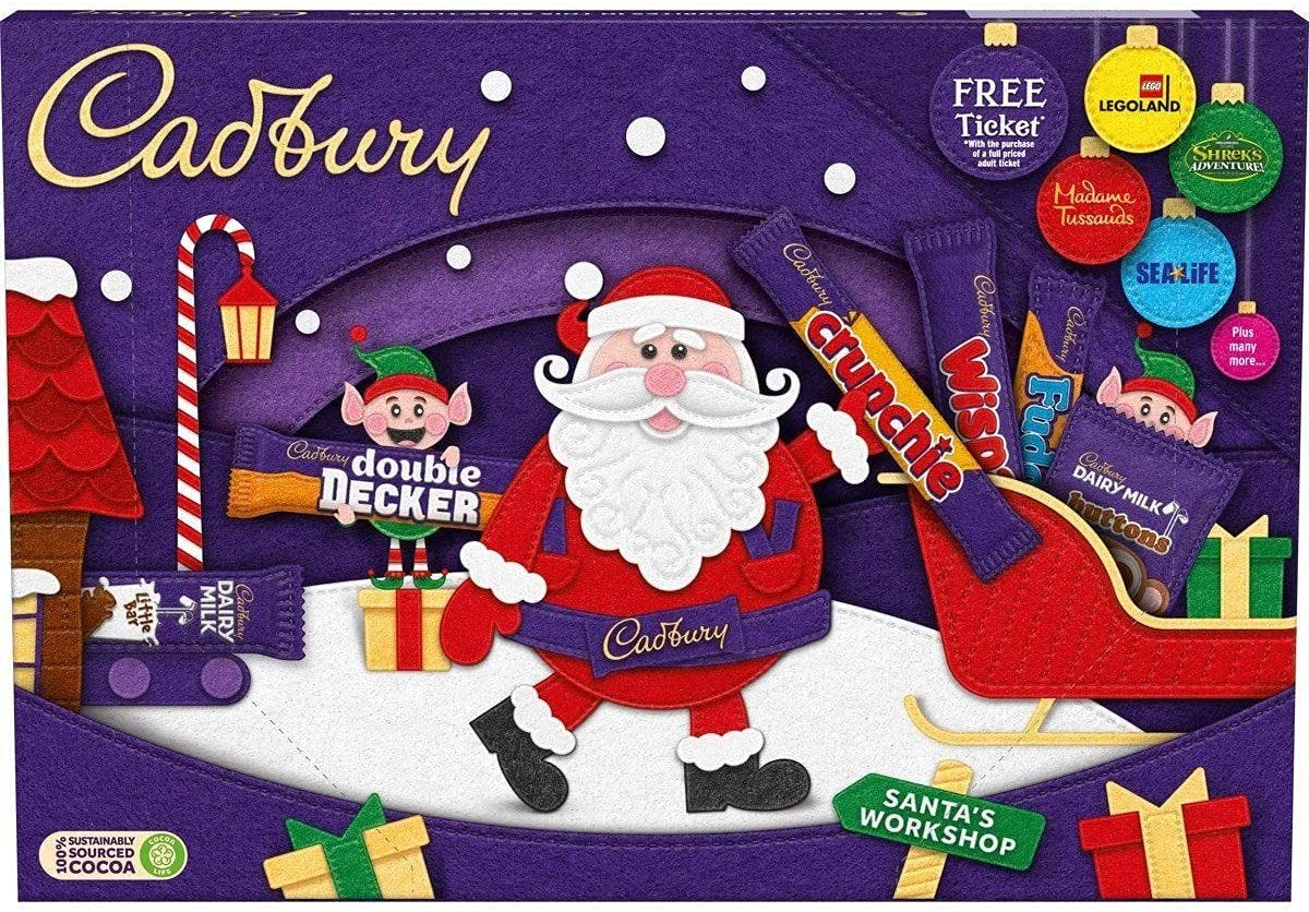 Cadbury Medium Santa Selection Box 145G