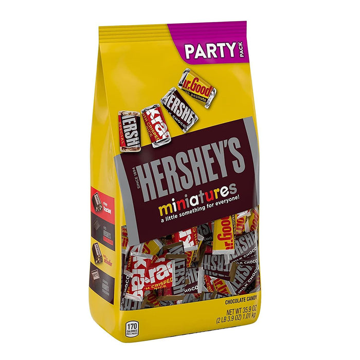 Hersheys Miniatures Party Bag 35.9Oz (1.01Kg) - World Food Shop