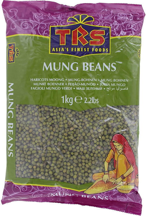 TRS Mung Whole (Mung Beans) 1Kg - World Food Shop