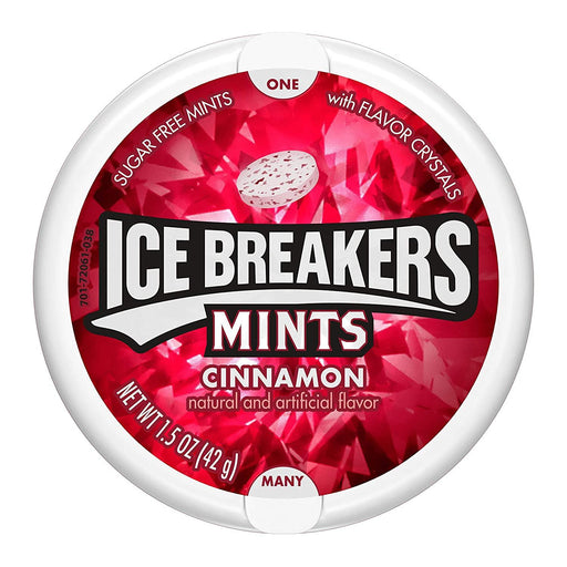 Icebreakers Mints Cinnamon Dispenser 1.5Oz - World Food Shop