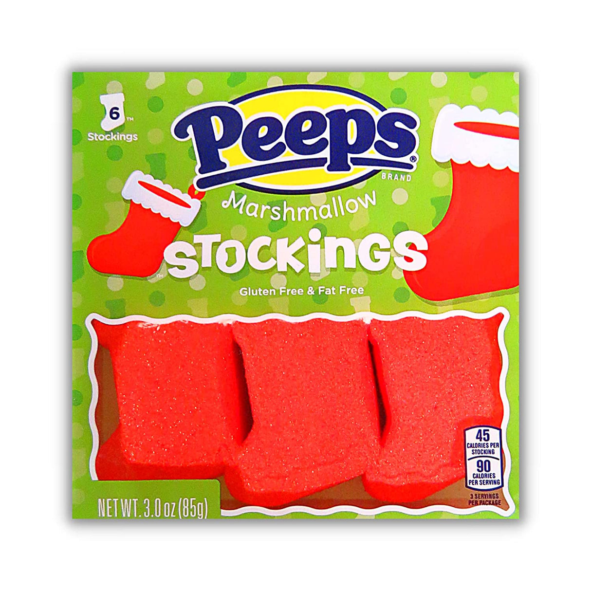 Peeps Marshmallow Stockings 6-Pack