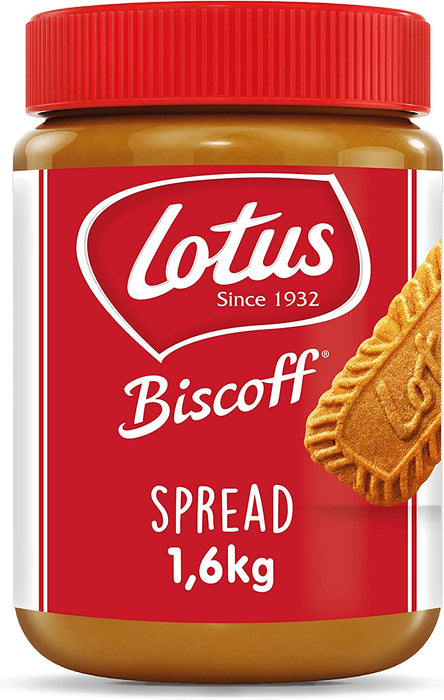 Lotus Biscoff Spread Smooth Jar 1.6 KG