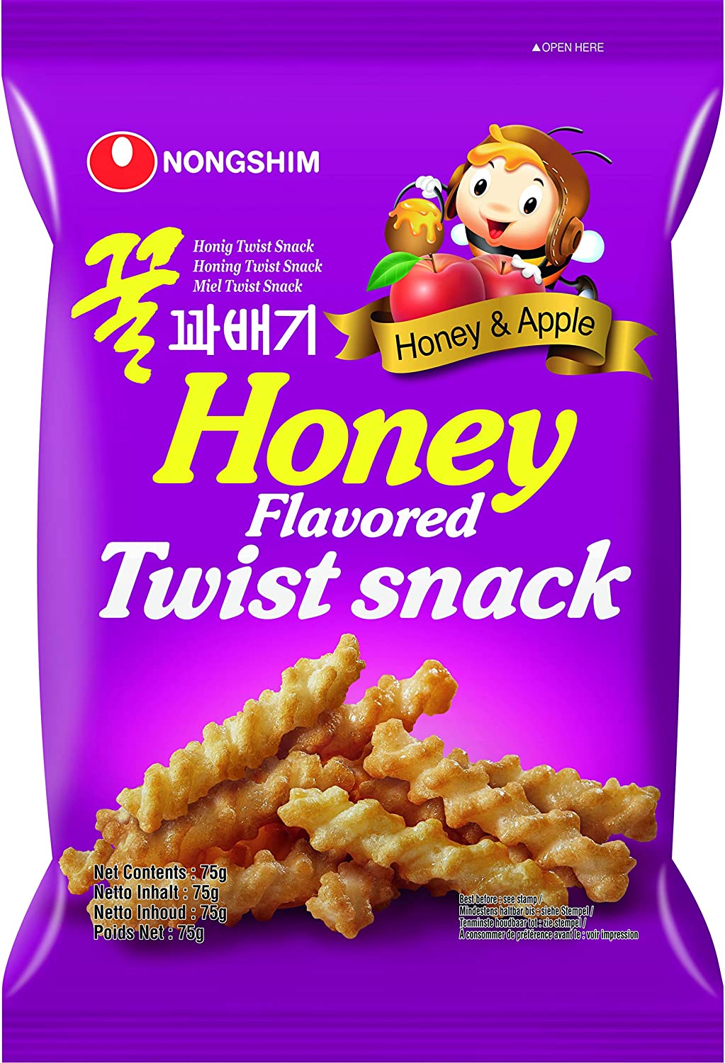Nongshim Honey Twisted Snack 75G