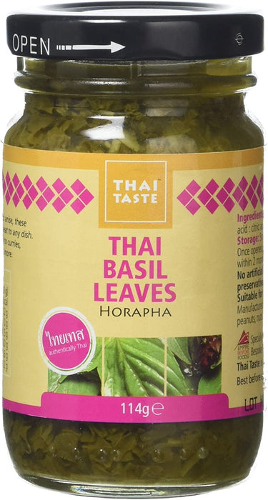 Thai Taste Thai Basil Leaves 114G