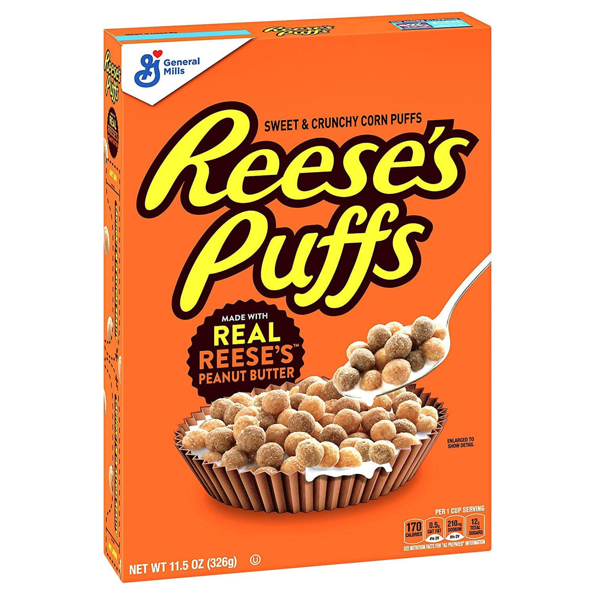 General Mills Reese'S Peanut Butter Puff 11.5Oz - World Food Shop