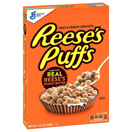 General Mills Reese'S Peanut Butter Puff 11.5Oz - World Food Shop