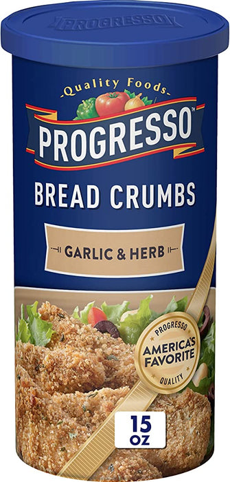Progresso Garlic And Herb Bread Crumbs 15oz